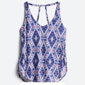 Casual patterned tank